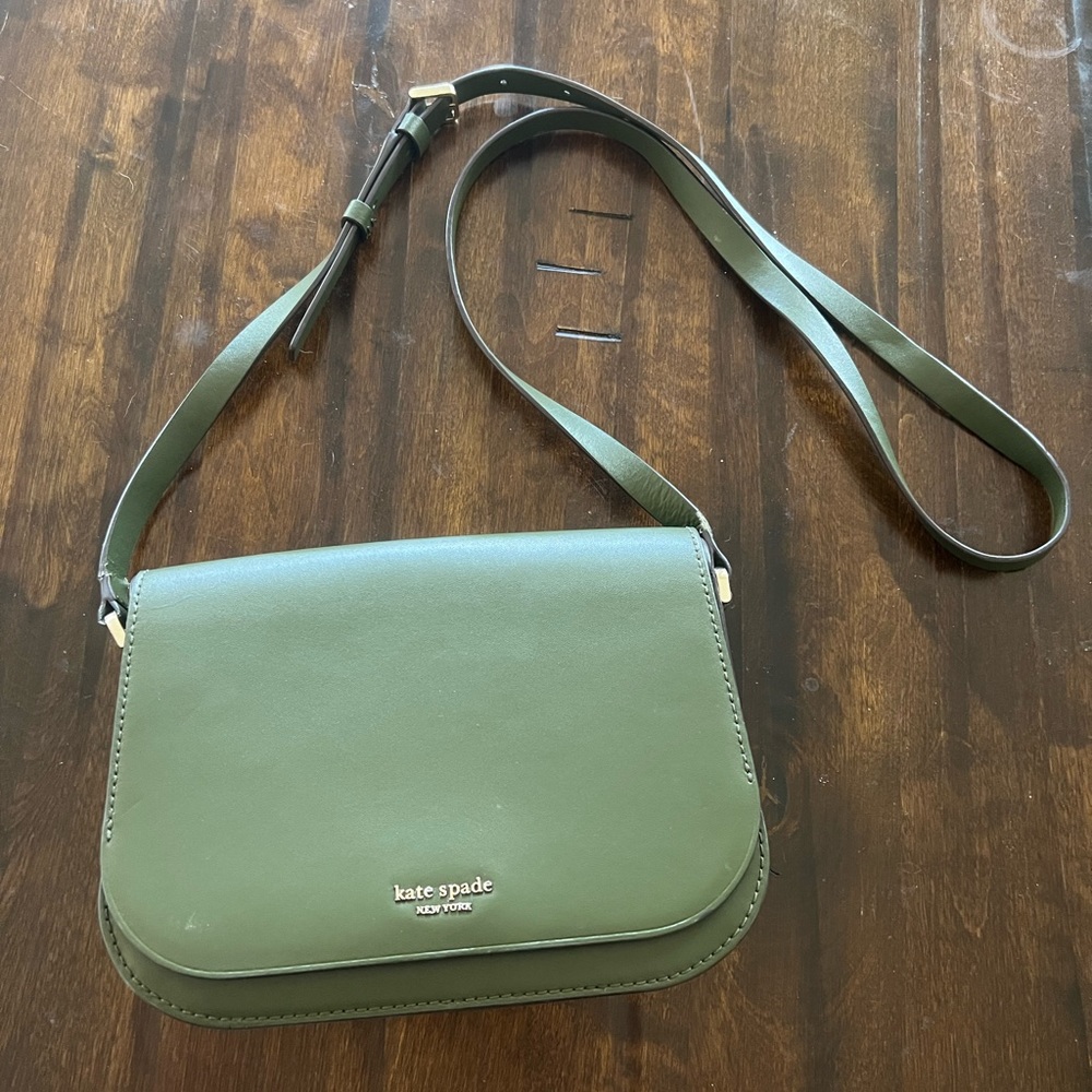 Sage Green Kate Spade Crossbody Gem